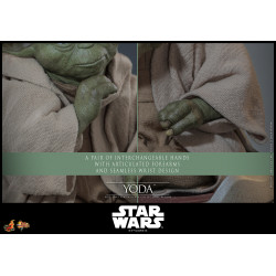 Figurine Yoda Movie Masterpiece Hot Toys Star Wars