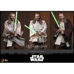 Figurine Qui-Gon Jinn Movie Masterpiece Hot Toys Star Wars