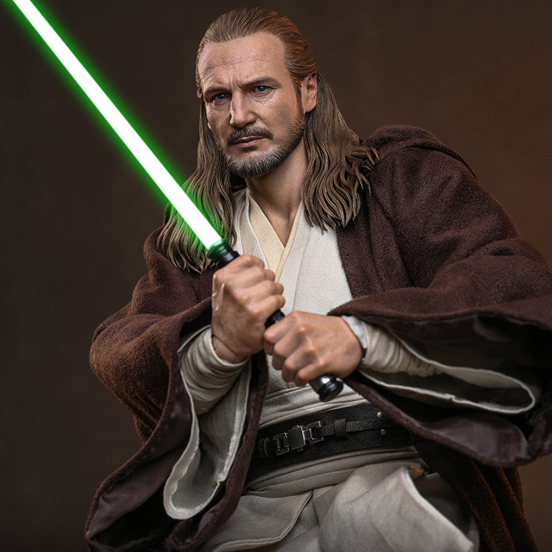 Figurine Qui-Gon Jinn Movie Masterpiece Hot Toys Star Wars