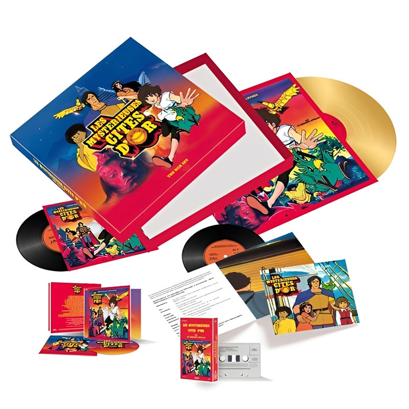 Coffret Collector The Box Set Wagram Les Mystérieuses Cités d'Or