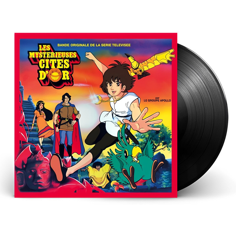 Vinyle 33T Wagram Les Mystérieuses Cités d'Or