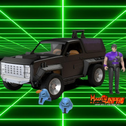 MASK Jackhammer & Figurine Cliff Dagger The Loyal Subjects