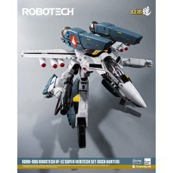 Figurine Robo-Dou VF-1S Super Veritech Set Rick Hunter ThreeZero Robotech / Macross