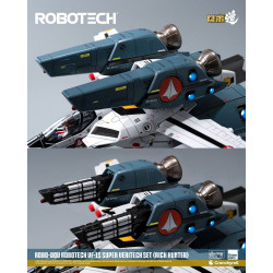 Figurine Robo-Dou VF-1S Super Veritech Set Rick Hunter ThreeZero Robotech / Macross
