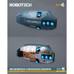 Figurine Robo-Dou VF-1S Super Veritech Set Rick Hunter ThreeZero Robotech / Macross