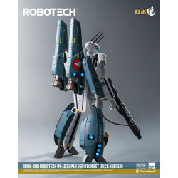 Figurine Robo-Dou VF-1S Super Veritech Set Rick Hunter ThreeZero Robotech / Macross
