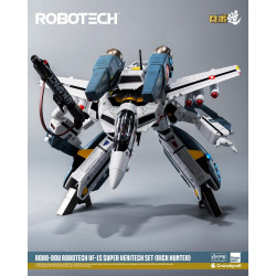 Figurine Robo-Dou VF-1S Super Veritech Set Rick Hunter ThreeZero Robotech / Macross