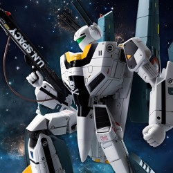 Figurine Robo-Dou VF-1S Super Veritech Set Rick Hunter ThreeZero Robotech / Macross