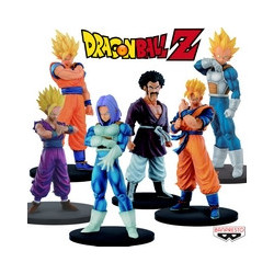 DRAGON BALL Z Pack 6 Figurines Resolution of Soldiers Banpresto