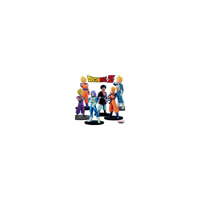 DRAGON BALL Z Pack 6 Figurines Resolution of Soldiers Banpresto DRAGON BALL Z Pack 6 Figurines Resolution of Soldiers Banpresto