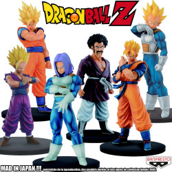  DRAGON BALL Z Pack 6 Figurines Resolution of Soldiers Banpresto