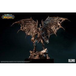 Statue Illidan Stormrage Bronze Colored Blizzard World Of Warcraft