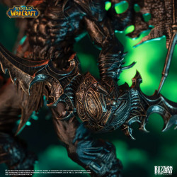 Statue Illidan Stormrage Bronze Colored Blizzard World Of Warcraft
