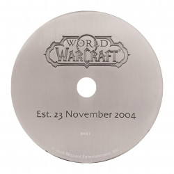 Réplique CD-ROM World Of Warcraft Fanattik World Of Warcraft