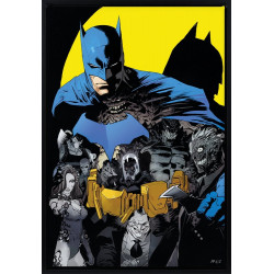 Impression Art Print Batman High-Gloss Black Edition Sideshow DC Comics
