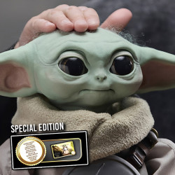 Figurine Animatronique Grogu Taille Réelle Special Edition Hasbro Star Wars The Mandalorian