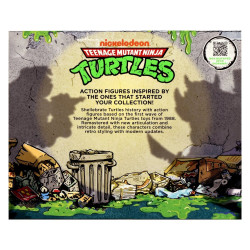 Figurines Raphael vs Rocksteady 1988 Remastered Playmates Tortues Ninja