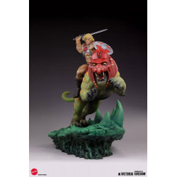 Statue 1/4 He-Man and Battle Cat Tweeterhead Maitres de l'Univers