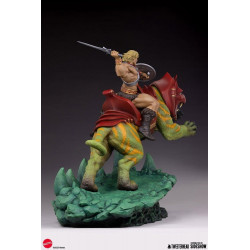 Statue 1/4 He-Man and Battle Cat Tweeterhead Maitres de l'Univers