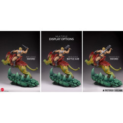 Statue 1/4 He-Man and Battle Cat Tweeterhead Maitres de l'Univers