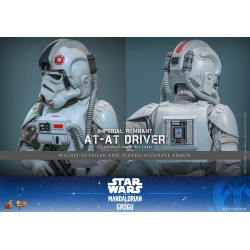 Figurine Imperial Remnant AT-AT Driver Movie Masterpiece Hot Toys Star Wars The Mandalorian & Grogu
