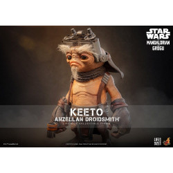Figurine Taille Réelle Keeto Anzellan Droidsmith Hot Toys Star Wars The Mandalorian & Grogu