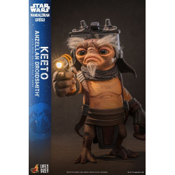 Figurine Taille Réelle Keeto Anzellan Droidsmith Hot Toys Star Wars The Mandalorian & Grogu