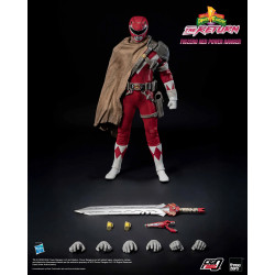 Figurine Red Power Ranger FigZero Threezero Power Rangers The Return
