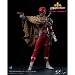 Figurine Red Power Ranger FigZero Threezero Power Rangers The Return