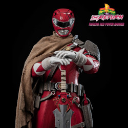 Figurine Red Power Ranger FigZero Threezero Power Rangers The Return