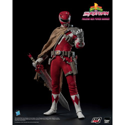 Figurine Red Power Ranger FigZero Threezero Power Rangers The Return