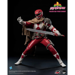 Figurine Red Power Ranger FigZero Threezero Power Rangers The Return