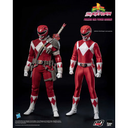 Figurine Red Power Ranger FigZero Threezero Power Rangers The Return