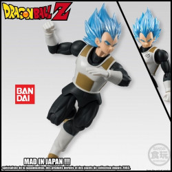 DRAGON BALL Z figurine Shodo Vegeta Super Saiyan God Super Saiyan Bandai