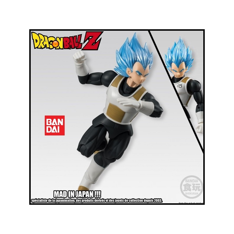 DRAGON BALL Z figurine Shodo Vegeta Super Saiyan God Super Saiyan Bandai DRAGON BALL Z figurine Shodo Vegeta Super Saiyan God Super Saiyan Bandai