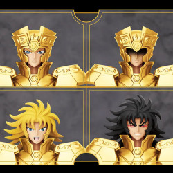 Maquette Saga des Gémeaux Champion Class Blokees Saint Seiya