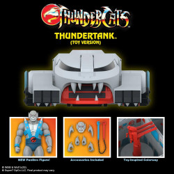 Ultimates ThunderTank and Panthro Toy Color Super7 Cosmocats