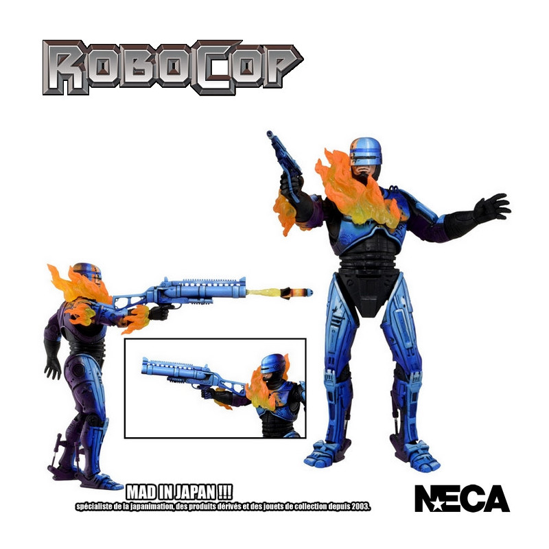 ROBOCOP vs TERMINATOR figurine Robocop Neca battle damage