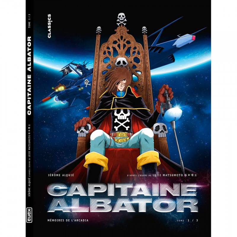 ALBATOR 78 : BD Capitaine Albator - Mémoires de L'Arcadia - Tome 1 ALBATOR 78 : BD Capitaine Albator - Mémoires de L'Arcadia - Tome 1