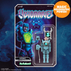 Figurine Leoric ReAction+ Wave 01 Super7 Visionaries