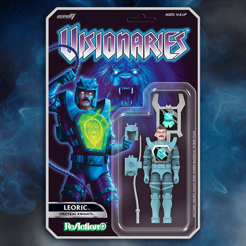 Figurine Leoric ReAction+ Wave 01 Super7 Visionaries