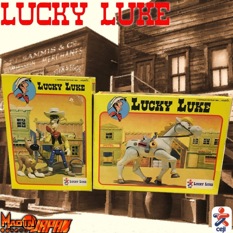 LUKY LUKE Jouet Lucky Luke & Jolly Jumper Ceji LUKY LUKE Jouet Lucky Luke & Jolly Jumper Ceji