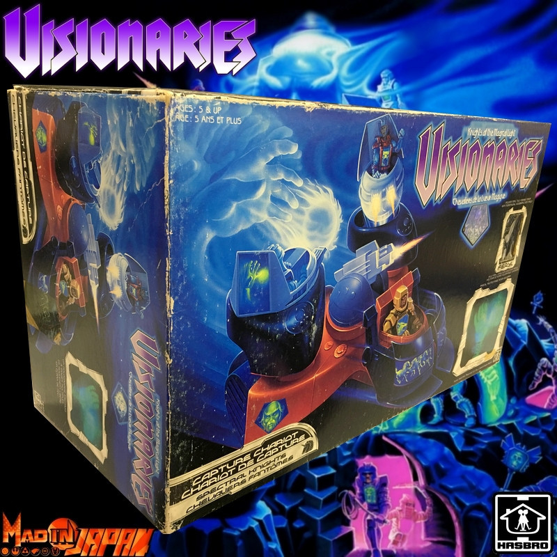 VISIONARIES Chariot de Capture Capture Chariot & Feryl Hasbro VISIONARIES Chariot de Capture Capture Chariot & Feryl Hasbro
