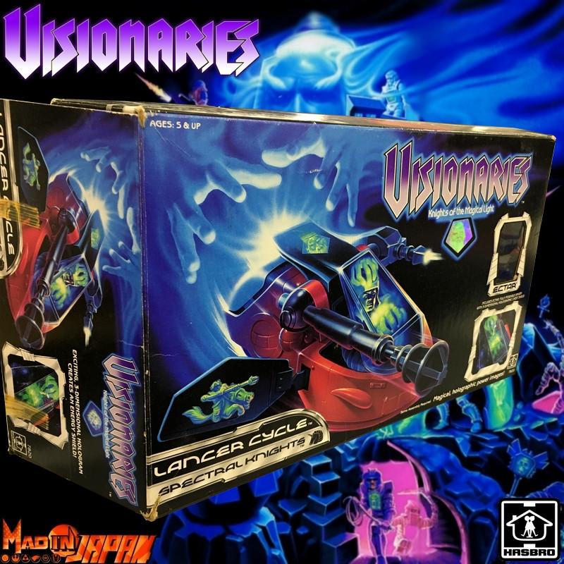 VISIONARIES Cycle Lancier  Lancer Cycle & Ectar Hasbro