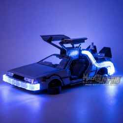 RETOUR VERS LE FUTUR II DeLorean Time Machine Jada Toys 1/24ème