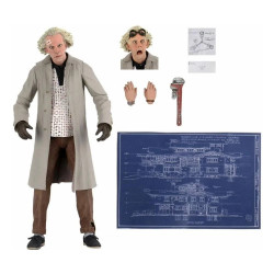 RETOUR VERS LE FUTUR Figurine Doc Brown Ultimate Neca