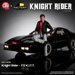 Réplique K.I.T.T. & Michael Knight 1/12 Ramen Toy K2000