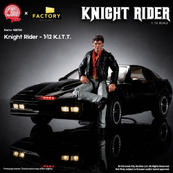 Réplique K.I.T.T. & Michael Knight 1/12 Ramen Toy K2000