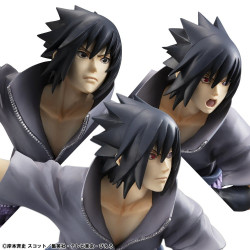 Figurine Sasuke Uchiha Great Ninja War Version G.E.M. Reissue Megahouse Naruto Shippuden