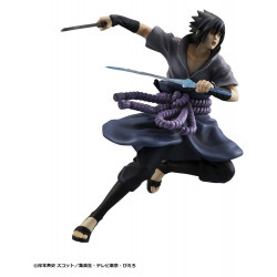 Figurine Sasuke Uchiha Great Ninja War Version G.E.M. Reissue Megahouse Naruto Shippuden